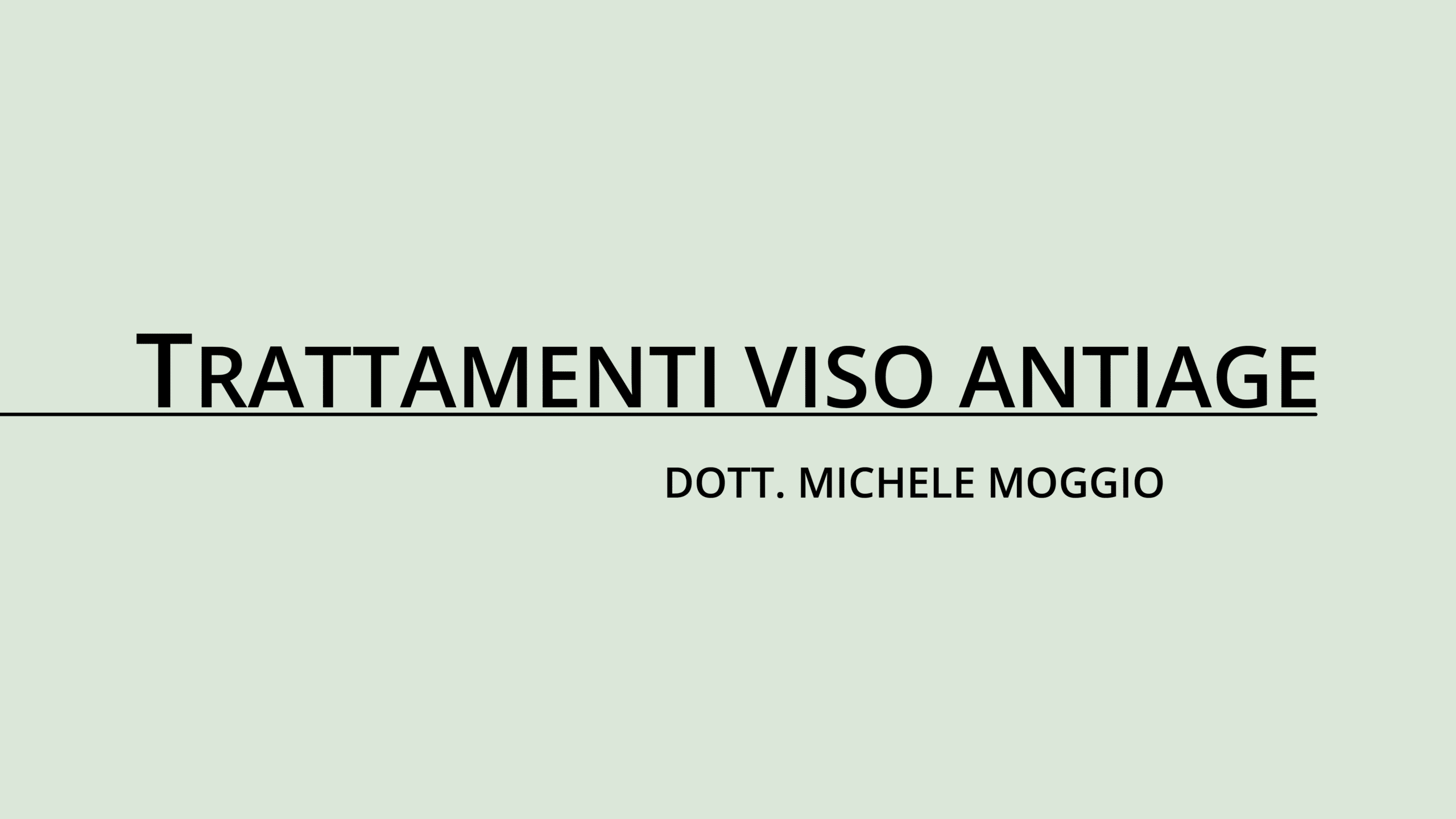 trattamenti viso antiage